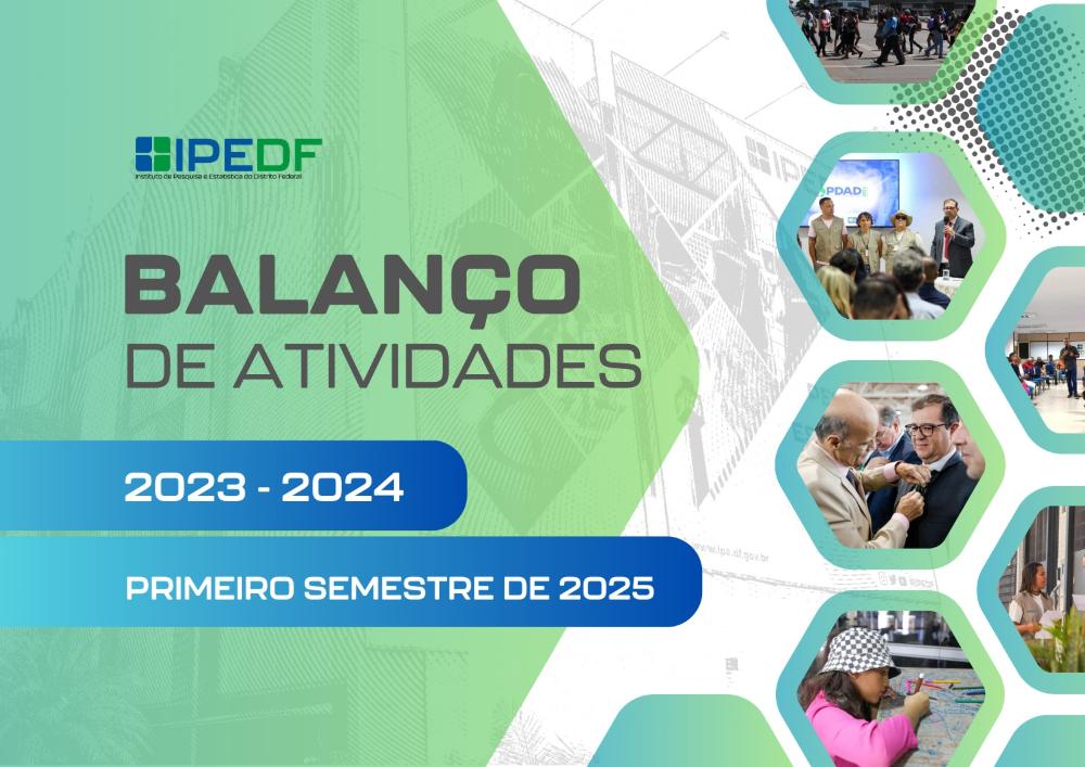 Capa da notícia: Balanço de atividades - 1° semestre de 2025
